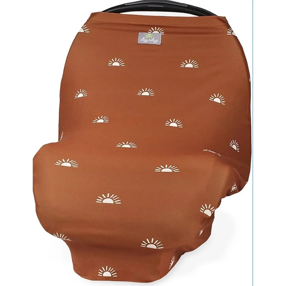Itzy‎ Ritzy 4in1 Multi Use Nursing Cover Car Seat Canopy Shopping Cart Sun Print